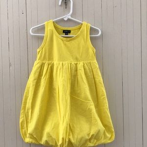 Yellow Gap dress